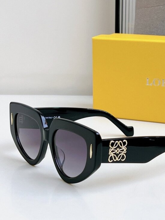 Loewe - Black and Gold - Sunglasses - Gradient Lenses main image 6